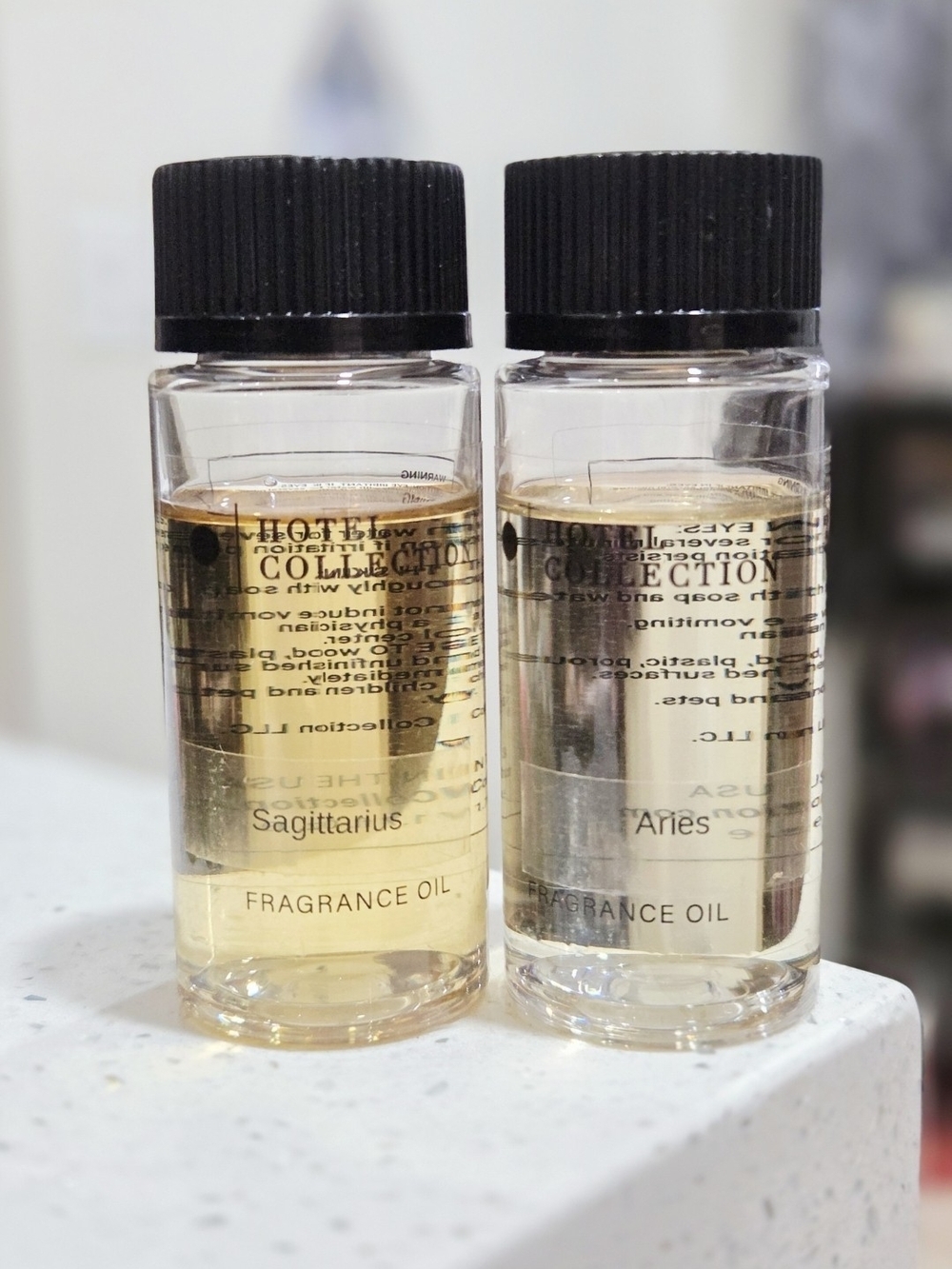 Fragrance Diffuser Refill Oils- Sagittarius & Aries HOTEL COLLECTION